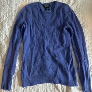 Lord & Taylor Blue/Purple Cashmere Sweater